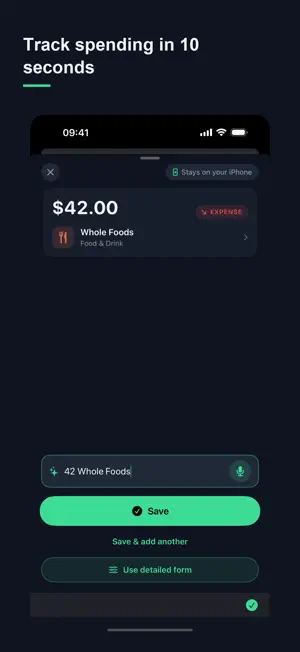 Budget Crab Money Tracker screenshot 2