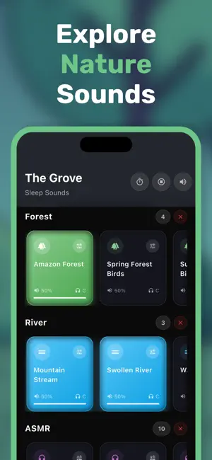 Night Forest Sound: Rainforest screenshot 3