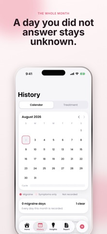 Migrena: Migraine Tracker Screenshot 5 of 7