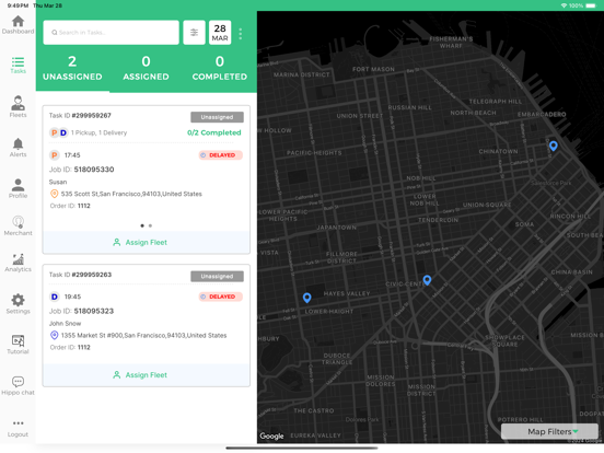 Screenshot #5 pour Tookan Manager