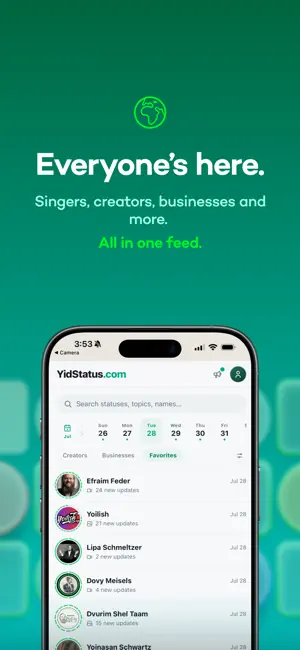 YidStatus screenshot 2
