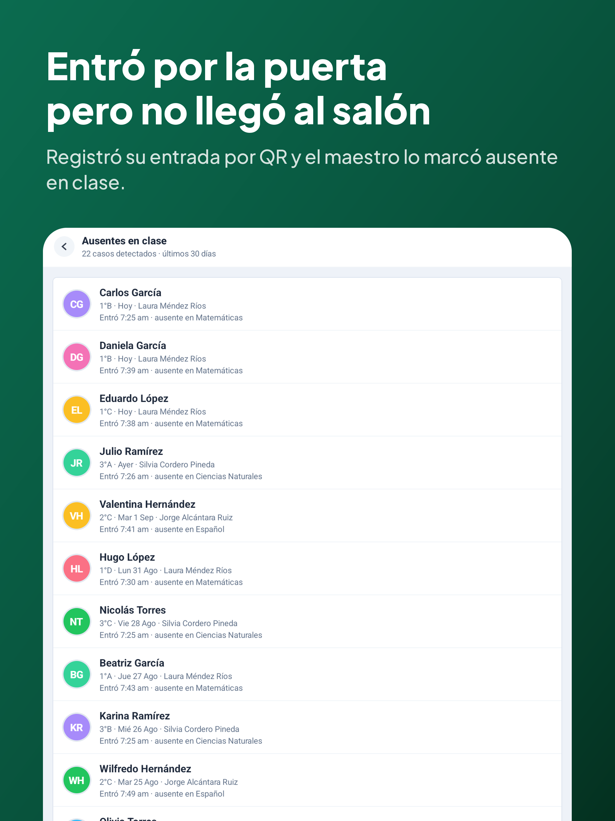 Radar Escolar screenshot 10