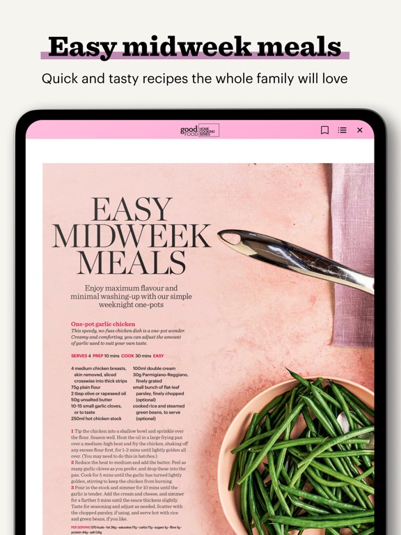 Screenshot #5 pour Good Food Home Cooking Mag