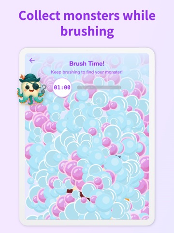Toothbrush Timer: Monster Hunt iPad screenshot