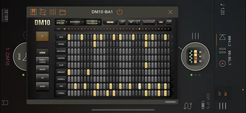 DM10 - Drum & Synth Machine screenshot 5 of 10