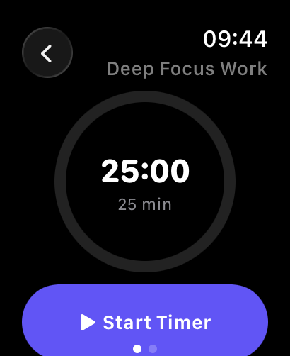 Momentum - Habits and Goals