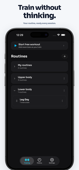 MoreRep: Workout Tracker Screenshot 3 of 5