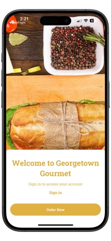 Georgetown Gourmet App Screenshot 1 of 3