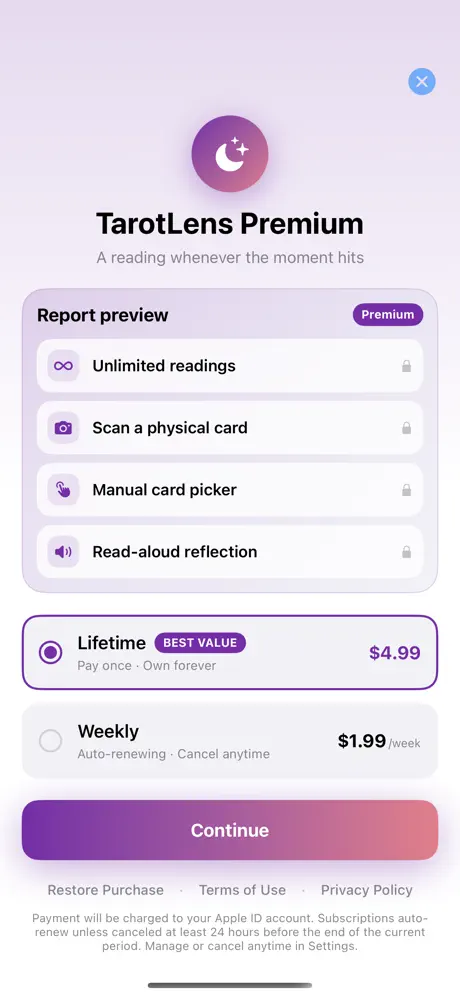 TarotLens Card Journal screenshot 4