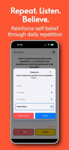 AffirmVoice:Voice Affirmations Screenshot 4 of 5