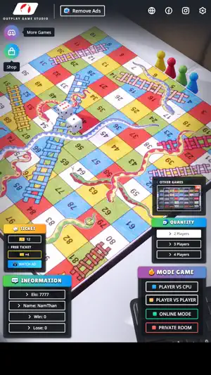 Snakes And Ladders 3D Online screenshot 3