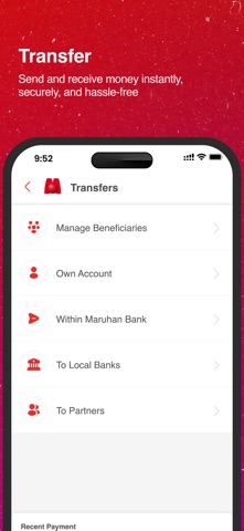 MARUHAN Mobile Banking Screenshot 2 of 7