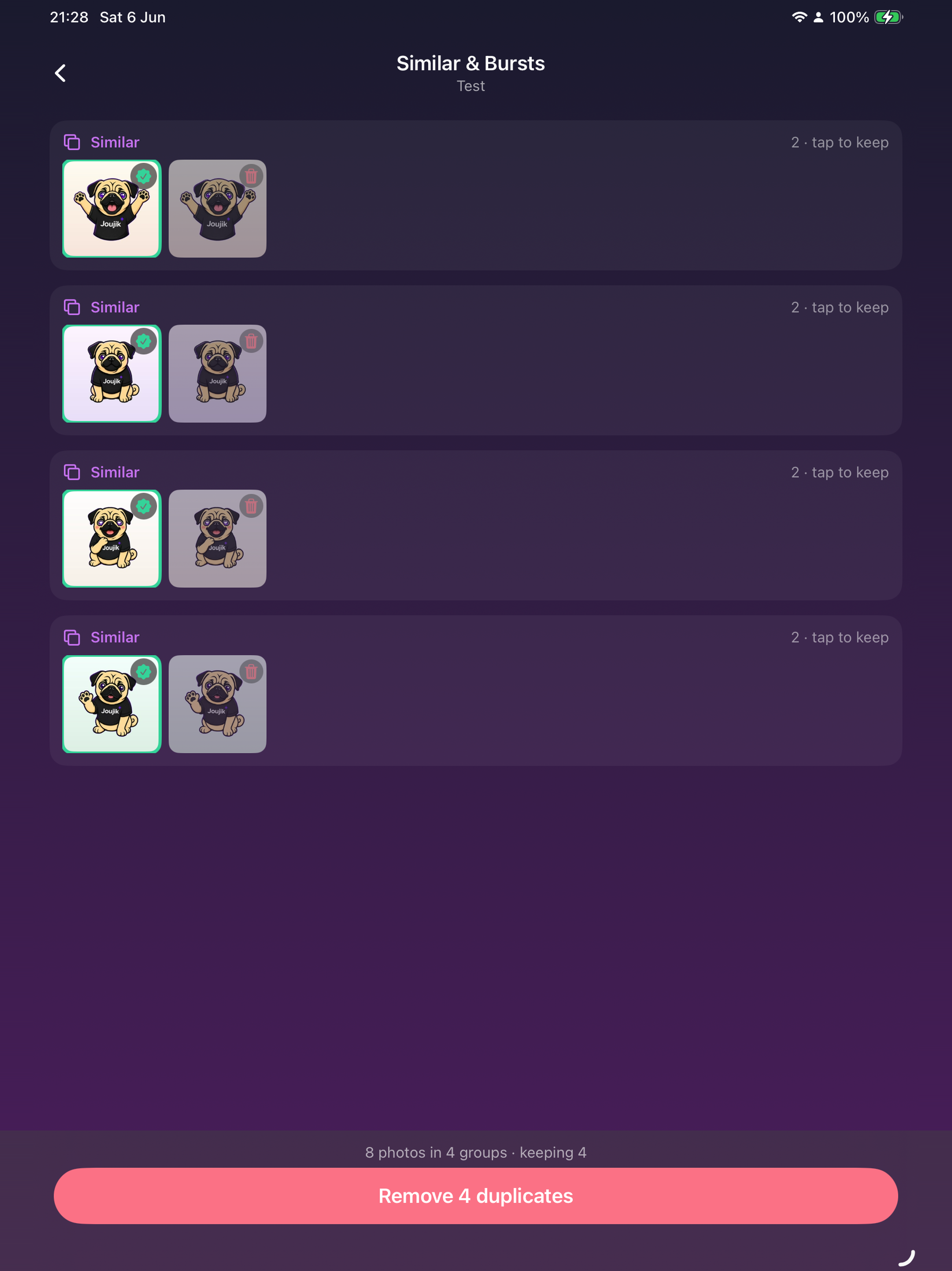 Joujik: Photo Organizer screenshot 8