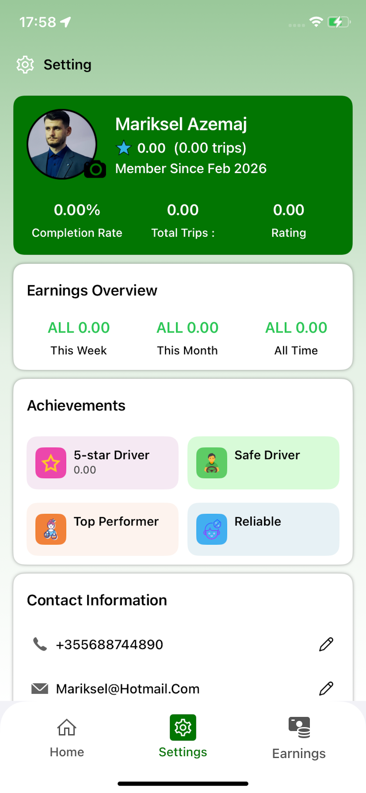 Ubigo Driver