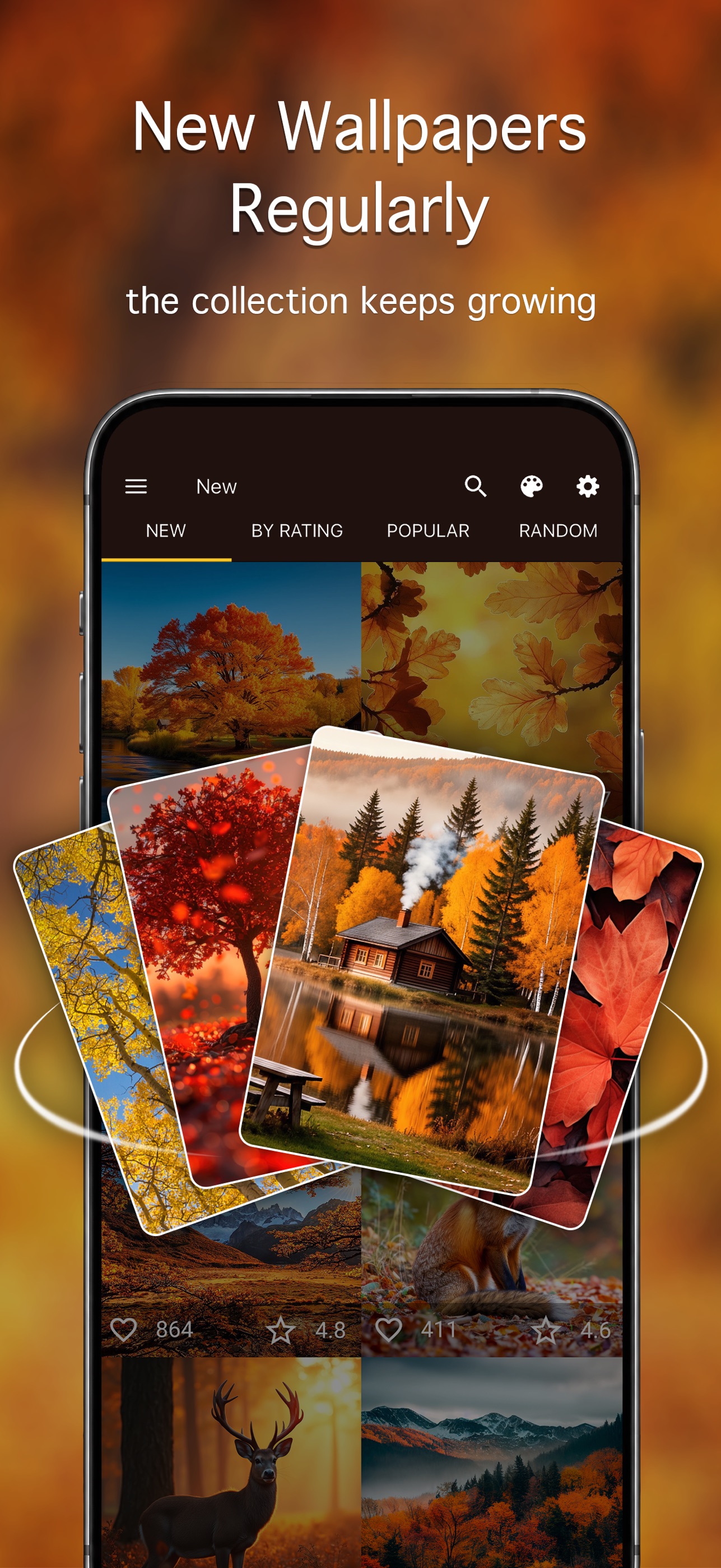 Screenshot 6 of Fall Wallpapers 4K for iPhone