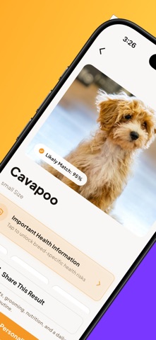 Dog Breed Scanner – Kynera iPhone screenshot
