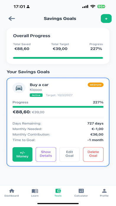 MoneyCompass Pro screenshot