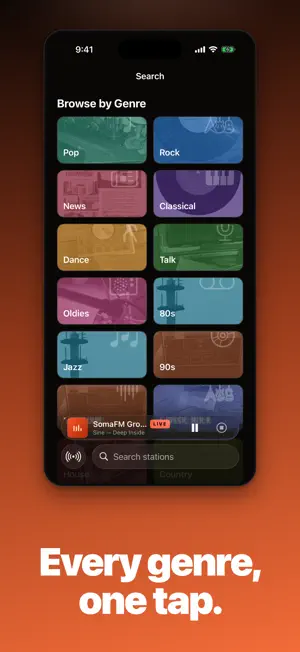 Worldwave: World Radio Live FM screenshot 3