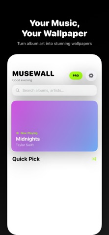 MuseWall-Album Wallpaper Maker screenshot