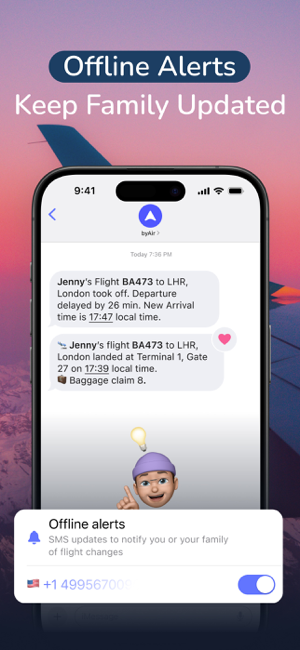 ‎byAir: Airplane Tracker Screenshot