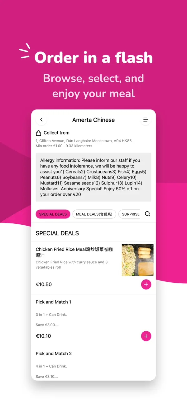 Screenshot #1 pour Amerta Chinese App