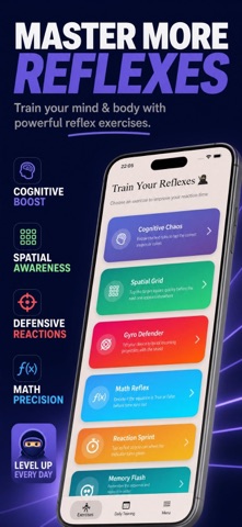 Reflex Training Exercises Screenshot 4 of 5