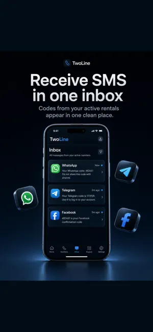 TwoLine: Second Phone Number screenshot 3