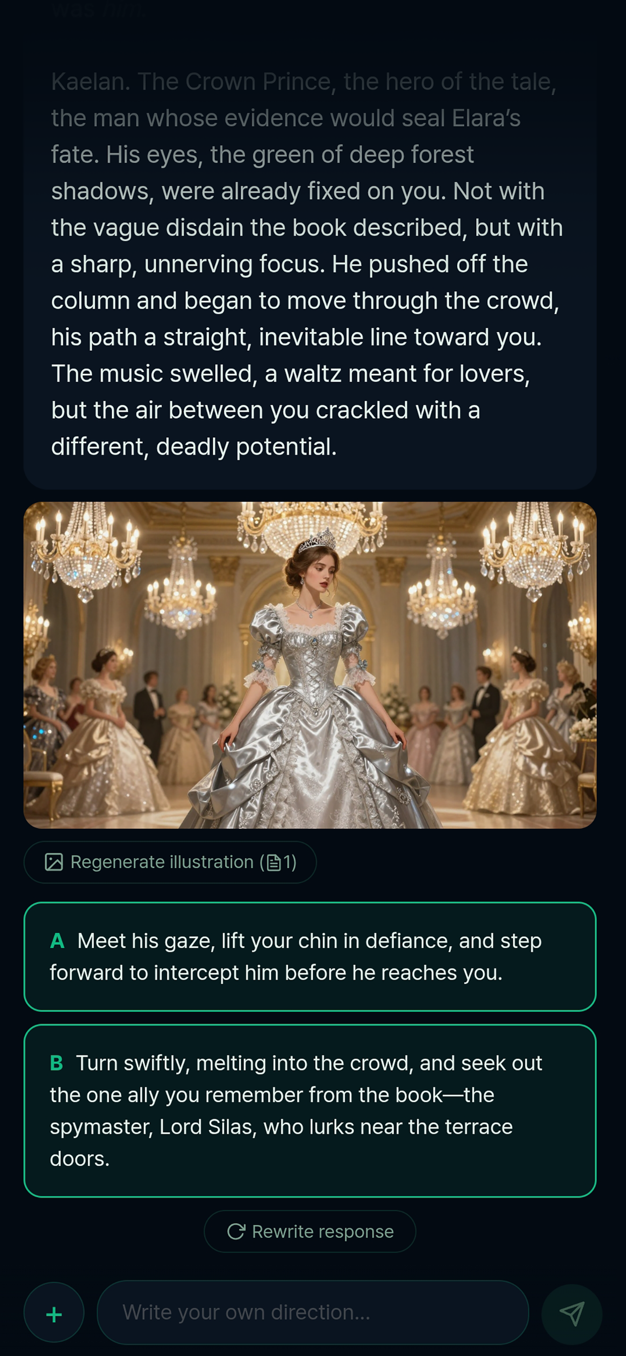 PLOT: AI Interactive Fiction screenshot 4