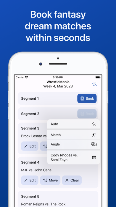 Pro Wrestling Manager Screenshot