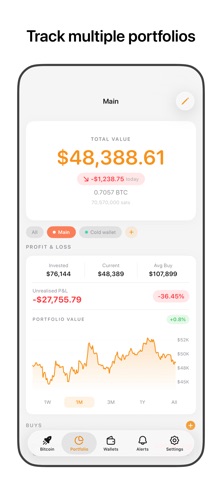 Millr – Bitcoin screenshot