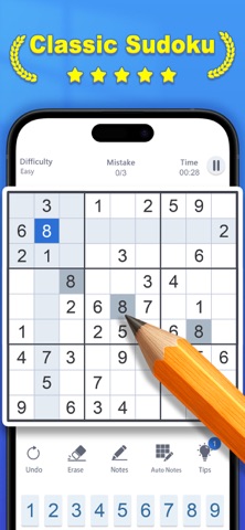 Sudoku Maestro - Grid Puzzle iPhone screenshot