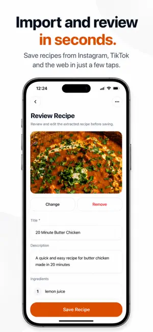 Recipe Keeper: DinnerSorted screenshot 2