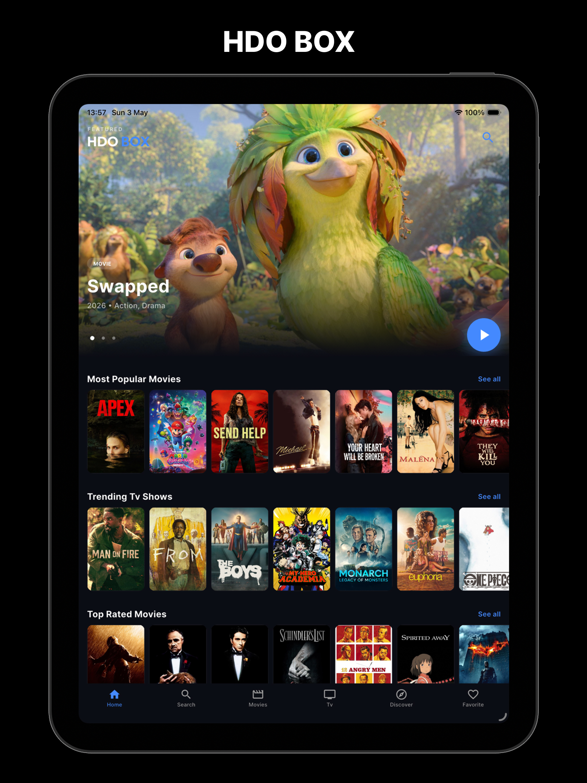 HDO BOX: Movies & TV