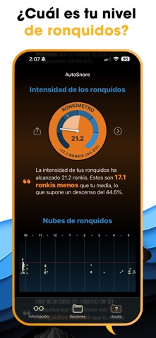 AutoSnore: Grabador ronquido App Store preview screenshot 5