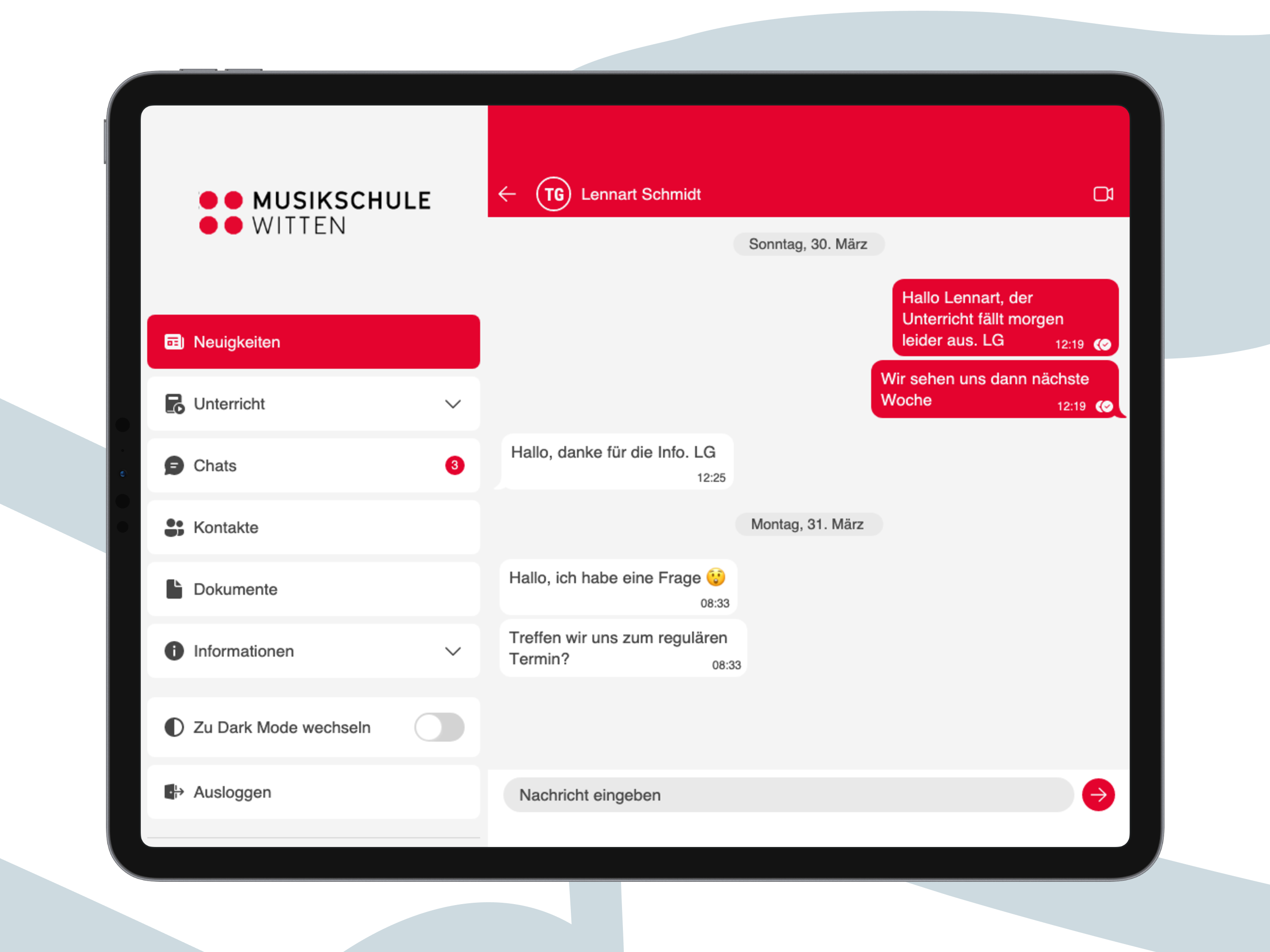 Musikschule Witten App