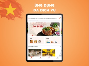 Komi - Đặt xe & Giao đồ ăn iPad screenshot 2