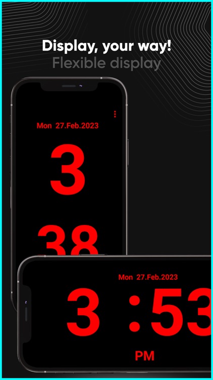 Always On Display & Big Clock