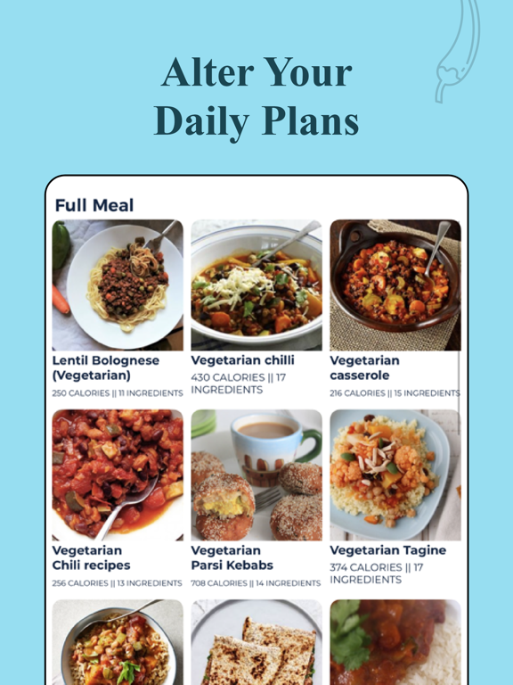 Screenshot #5 pour Meal planner+   - Healthy Food