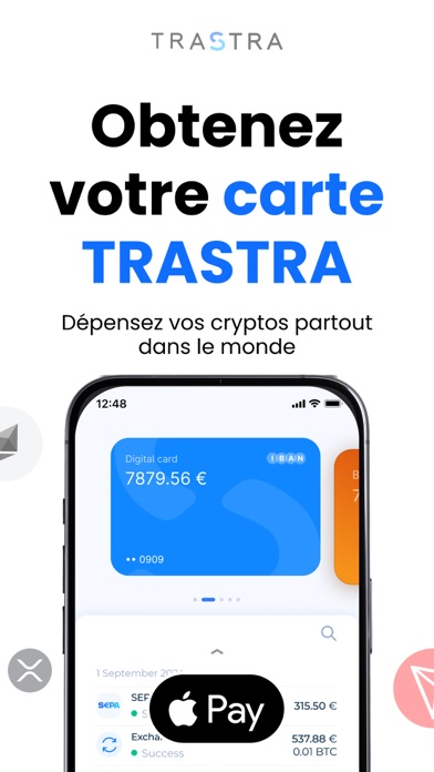 Screenshot #3 pour TRASTRA : USDT avec la carte