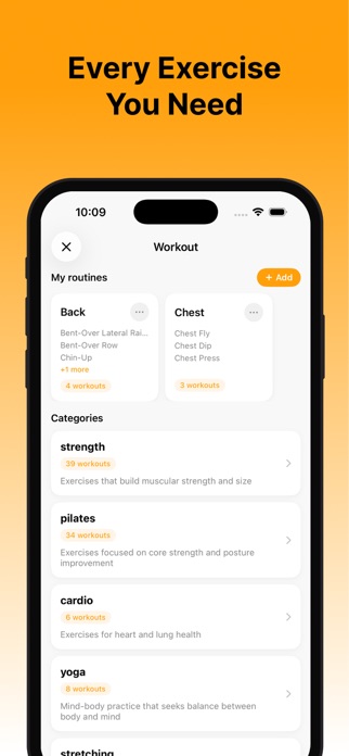 Athlentic: Workout Tracker Screenshot 4 of 6