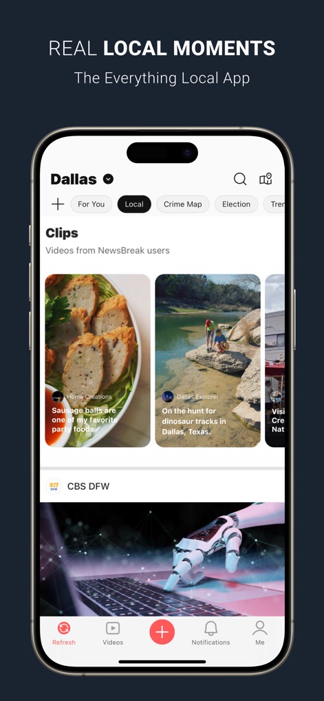 NewsBreak: Local News & Alerts - Engaging Local Clips