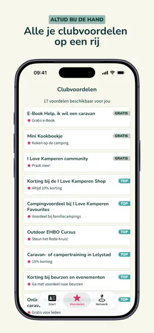 I Love Kamperen Club iPhone screenshot 2