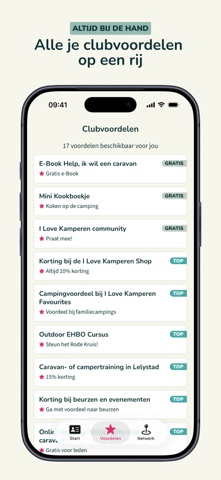 I Love Kamperen Club iPhone screenshot 2