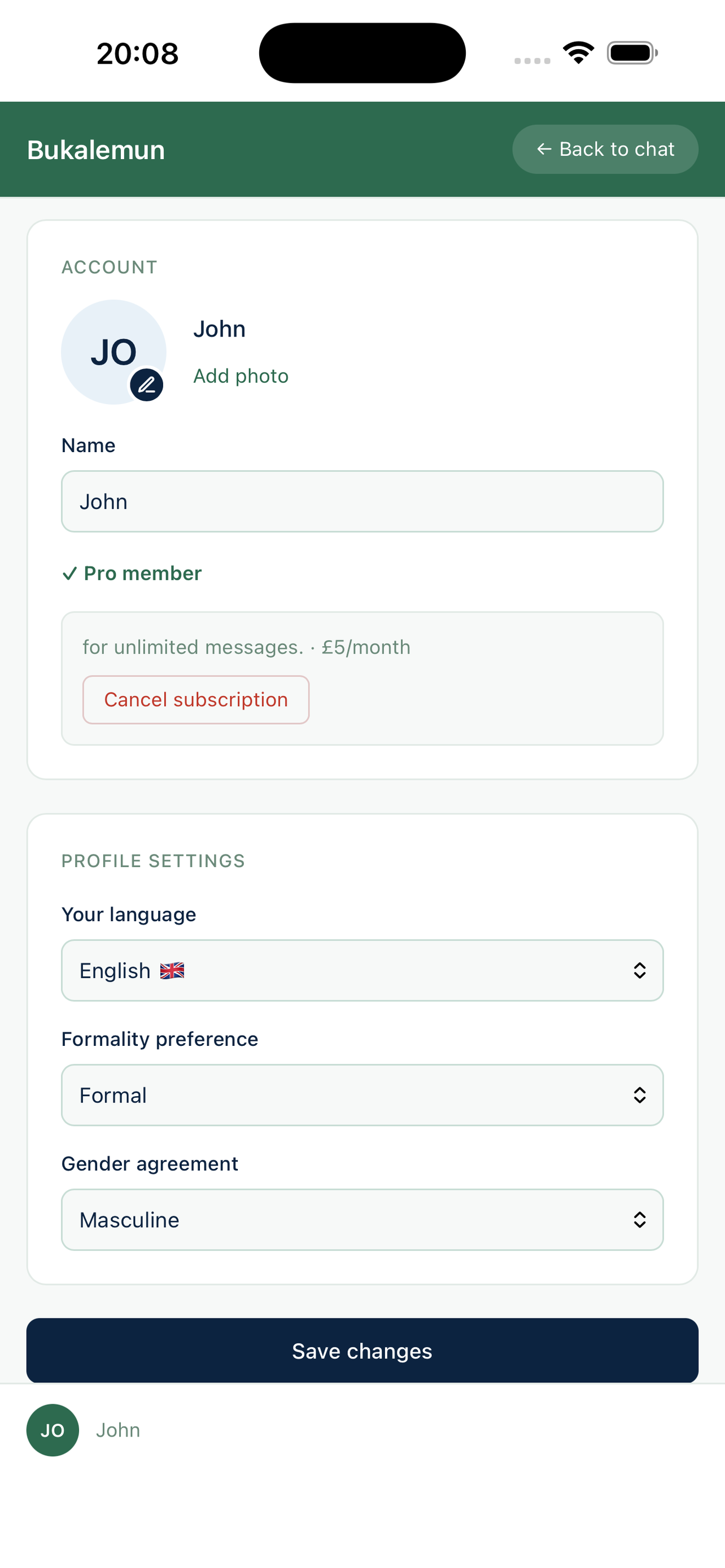 Bukalemun screenshot 3