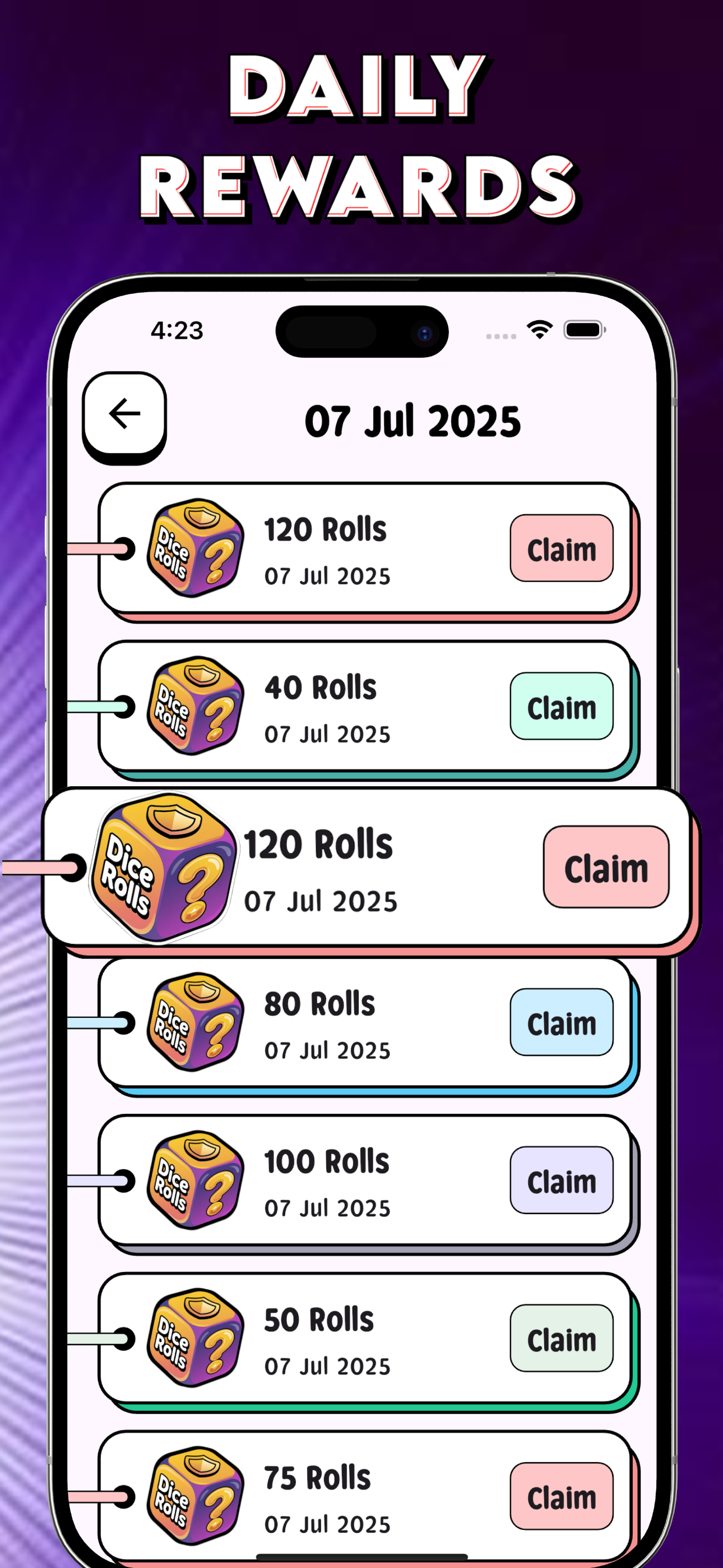 Dice Rolls Reward Links Daily