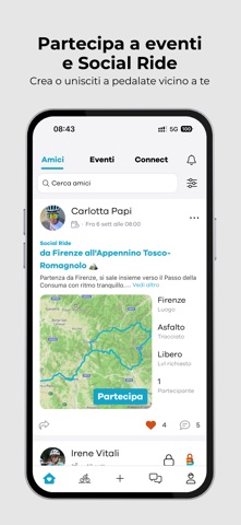 Chetibra: Eventi e GPS bici screenshot