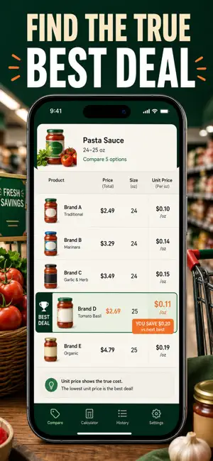 Unit Price: Cost Per Ounce screenshot 1
