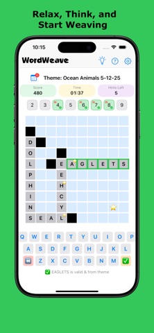 WordWeave – Daily Word Game screenshot