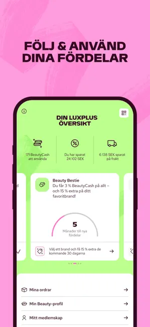 luxplus iPhone screenshot 4
