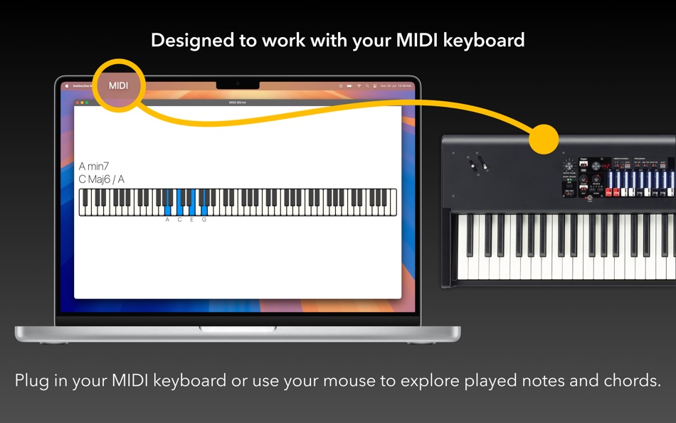#3. MIDI Mirror (macOS) 由: Instinctive
